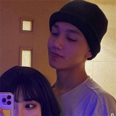 好看情头真人高颜值可爱 温柔系超高颜值的情头真人很甜蜜