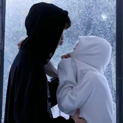 特好看氛围感十足的好看情头 纯欲双人好看情侣头像真人可爱