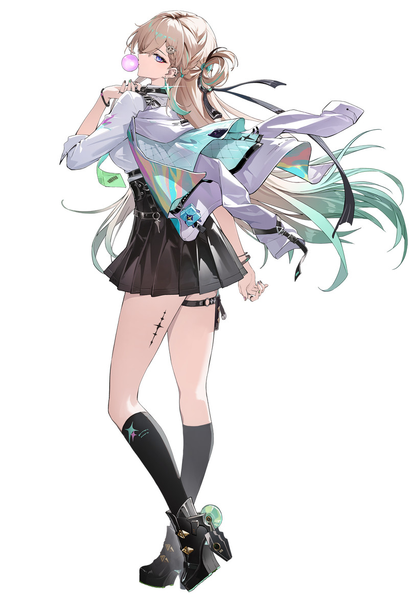 鸣潮角色琳奈官方PNG立绘4K8K超清壁纸P站原画插画海报图片素材