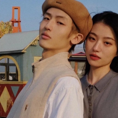 超甜超宠溺双人情头真人版 绝美很有氛围感有魅力的情头