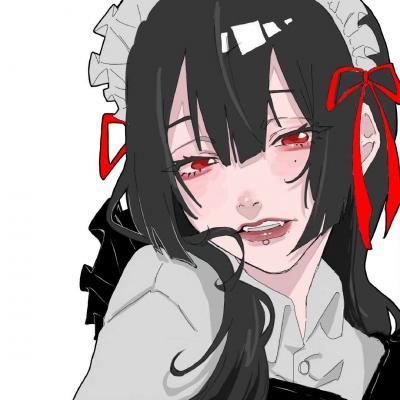 特好看二次元纯欲女生头像 好看氛围感十足的动漫女生头像可爱