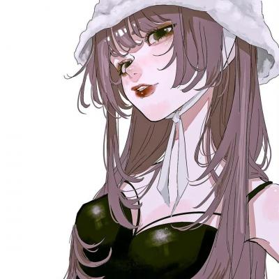 特好看二次元纯欲女生头像 好看氛围感十足的动漫女生头像可爱