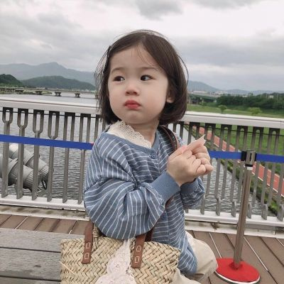 最火萌宝宝头像一左一右超萌 最流行的萌娃微信头像情侣闺蜜