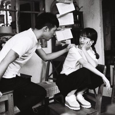 唯美高清情侣最新头像图片大全 黑白情侣头像一男一女真人