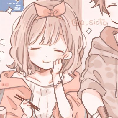 特别适合情侣用的动漫头像大全 超萌可爱的动漫情侣头像图片