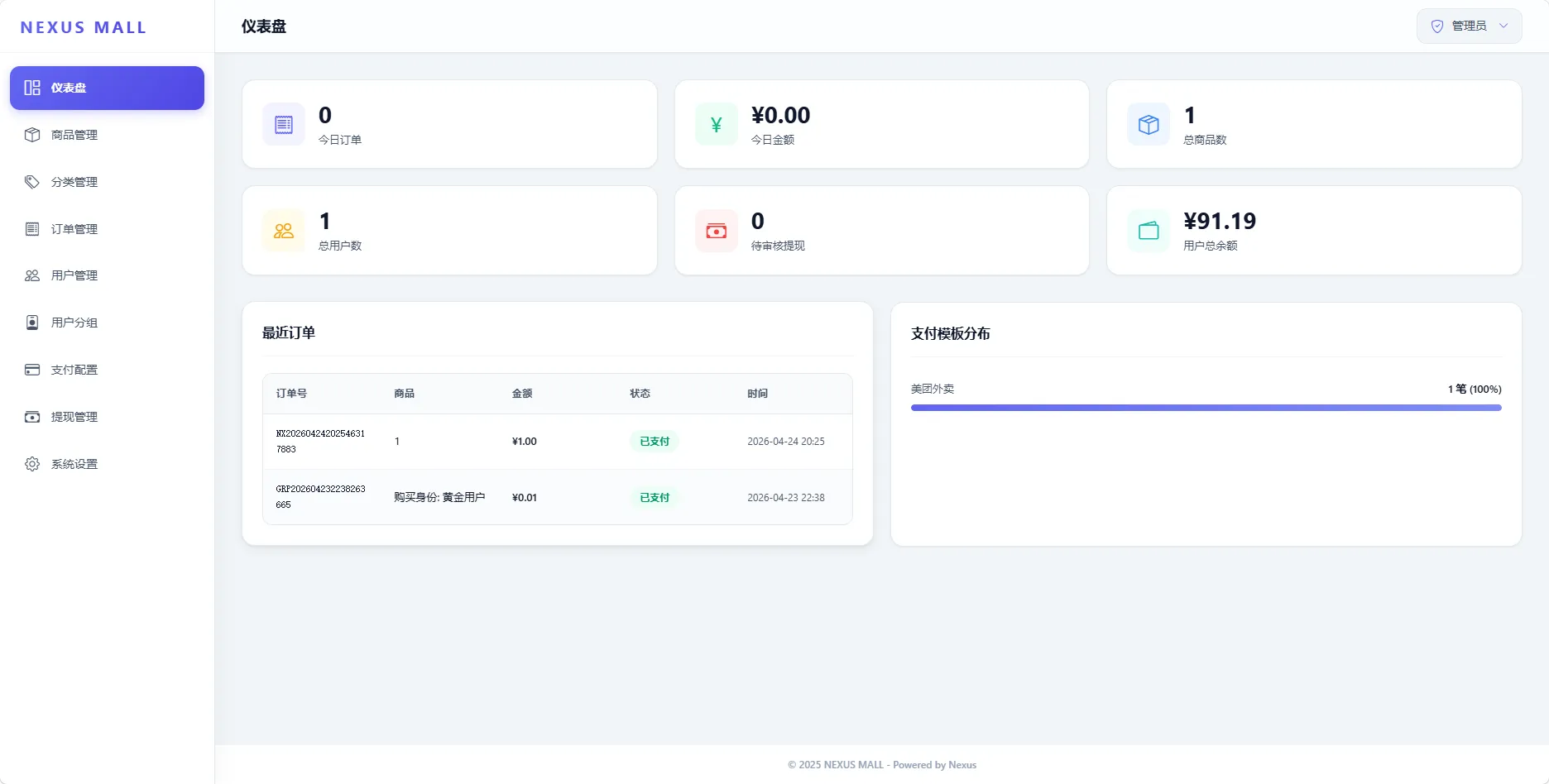 全新多平台电商代付商城-网恋神器