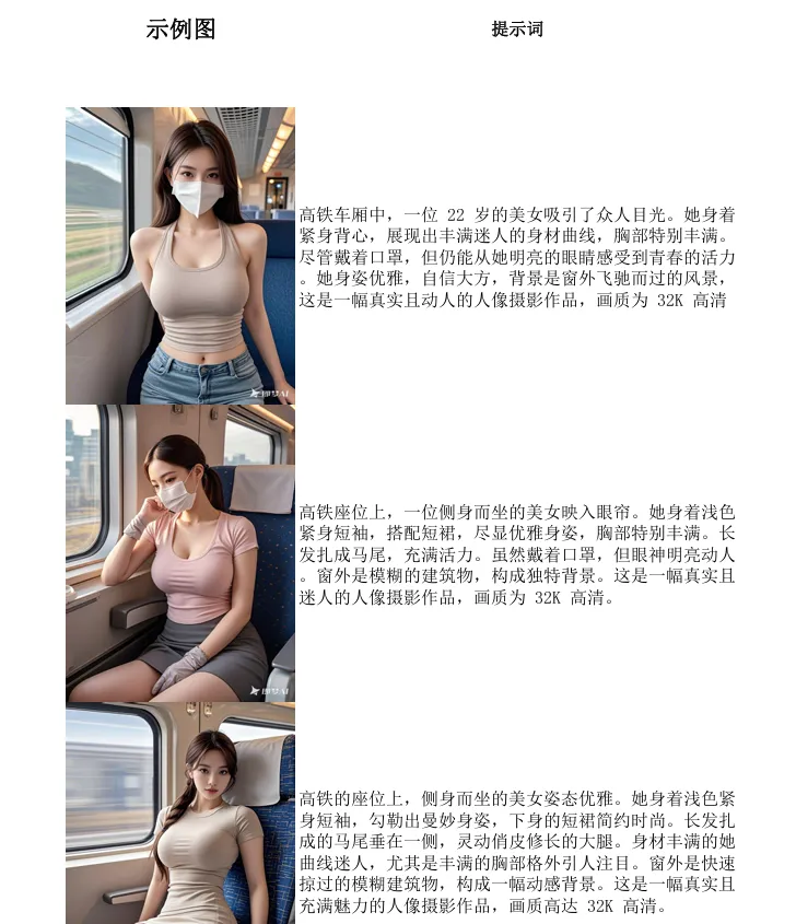 即梦AI生图提示词合集-各式画风场景提示词汇总