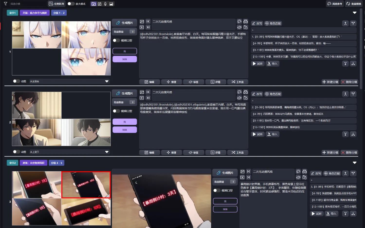AI漫剧批量生成系统✨开局VIP 开启创作自由