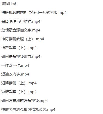 服装短视频拍摄实操课：从前期准备到剪辑发布，一站式学会穿搭视频拍摄与服装改造 图2