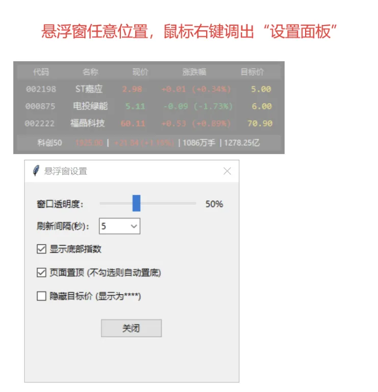 A股智能监控(适合打工人盯盘）