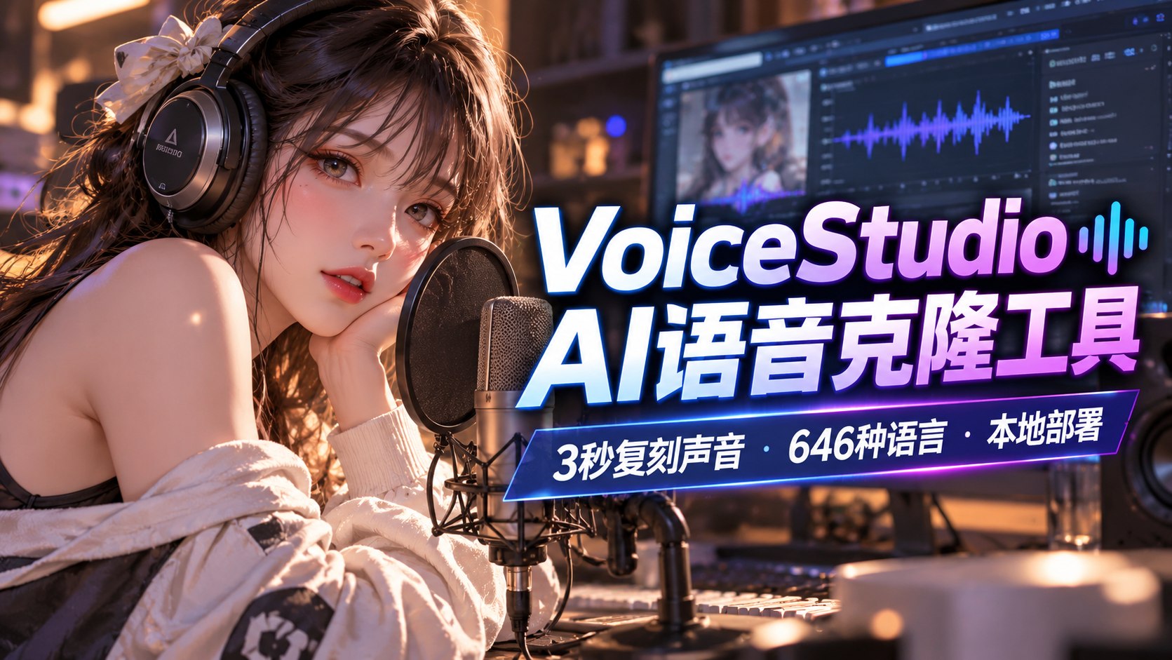 VoiceStudio AI语音克隆工具-第2张插图 VoiceStudio AI语音克隆工具-第2张插图