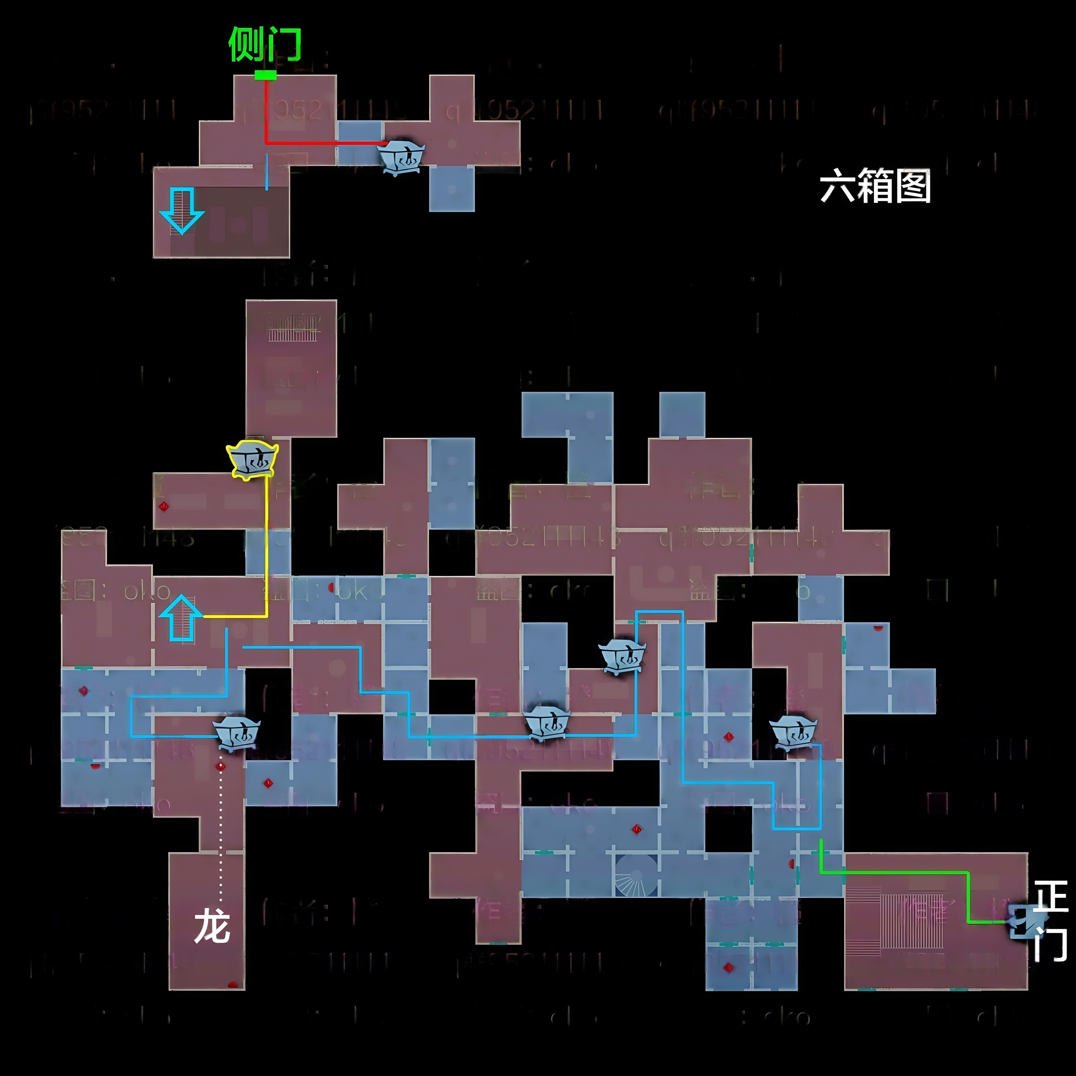 超自然行动组:精绝古城极限┛型地图小抄全面解析 上左(胖)右路1白