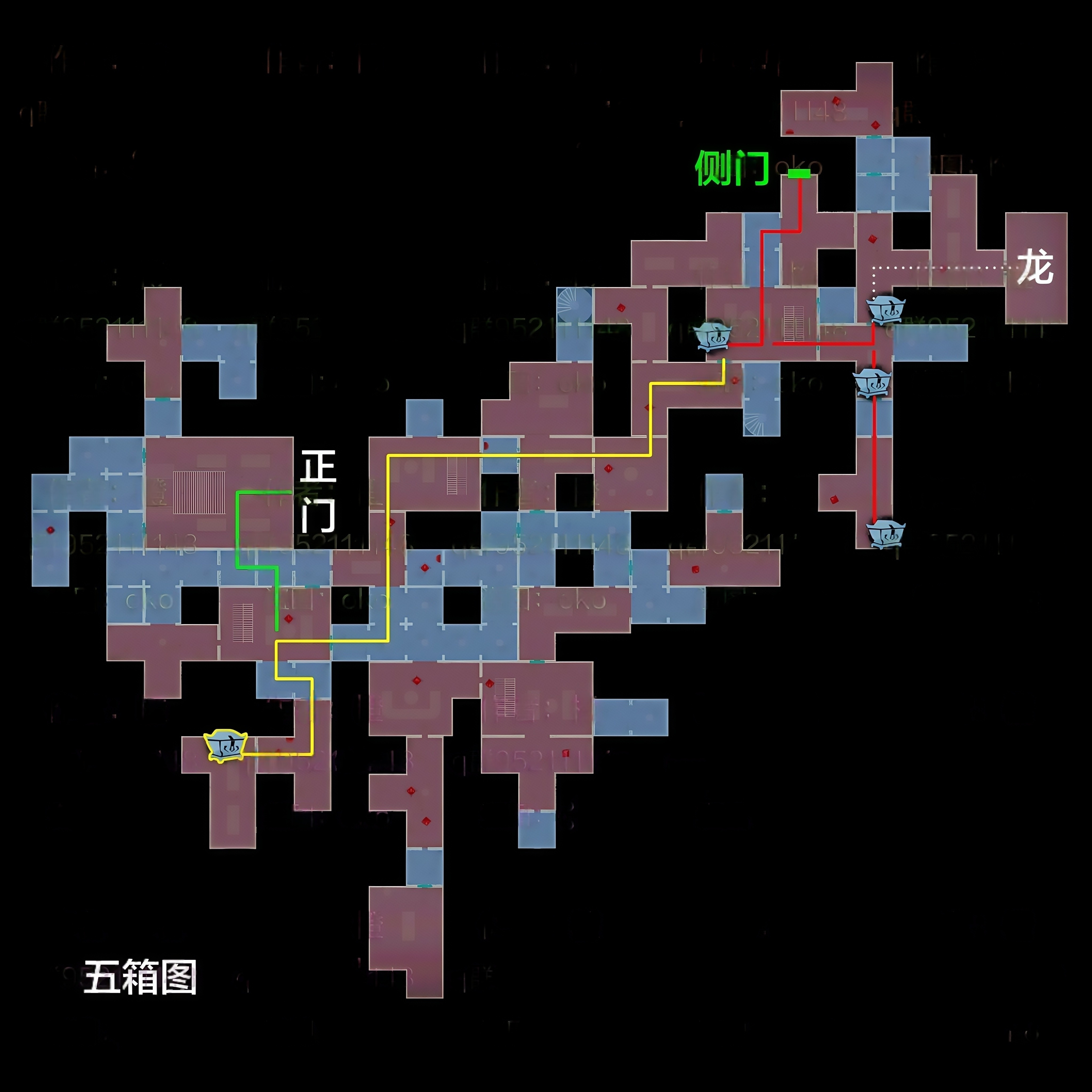 超自然行动组:精绝古城极限┣型地图小抄图文汇总 上 左路