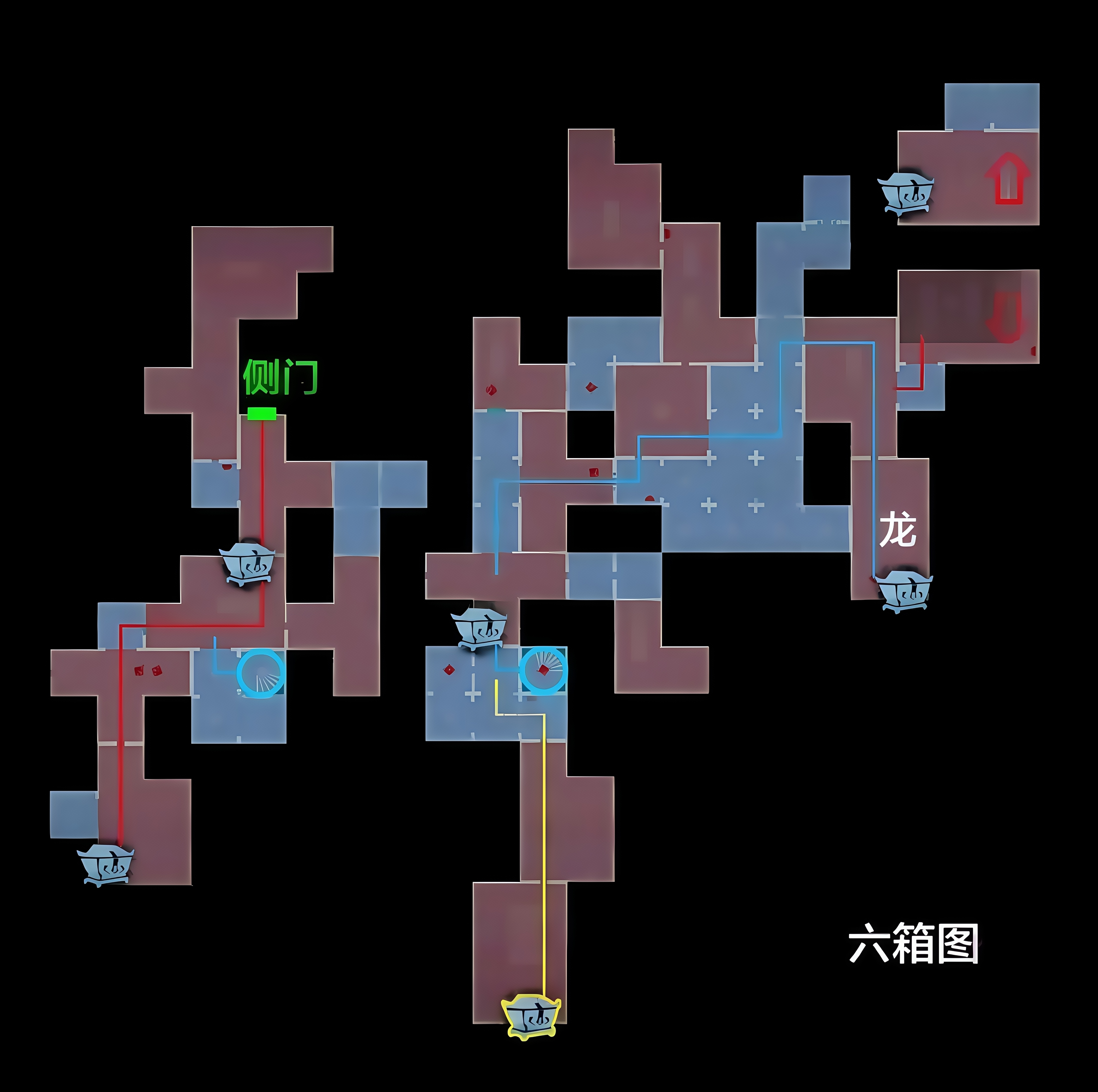 超自然行动组:精绝古城极限┣型地图小抄图文汇总 上 多路