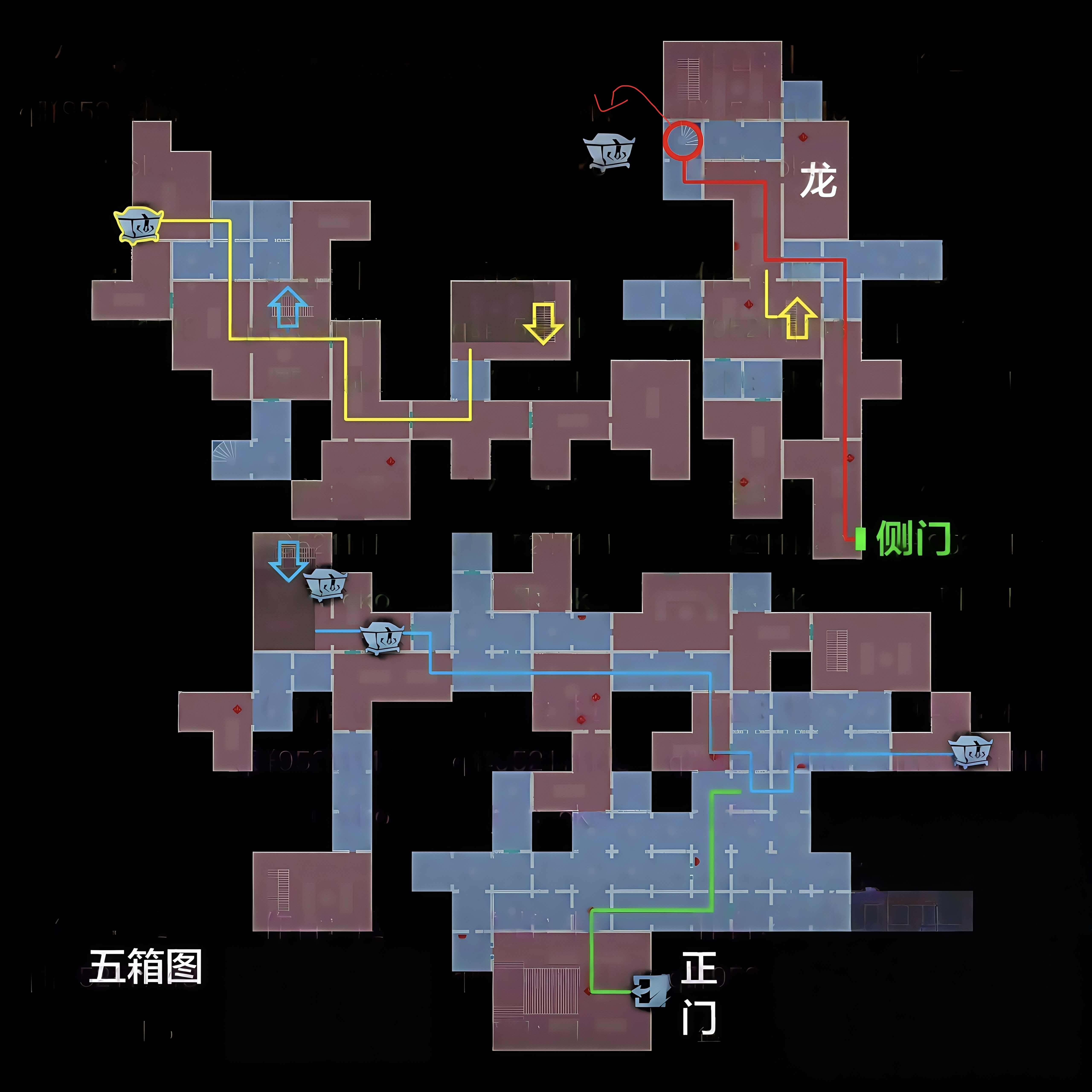 超自然行动组精绝古城极限┓型全地图小抄合集