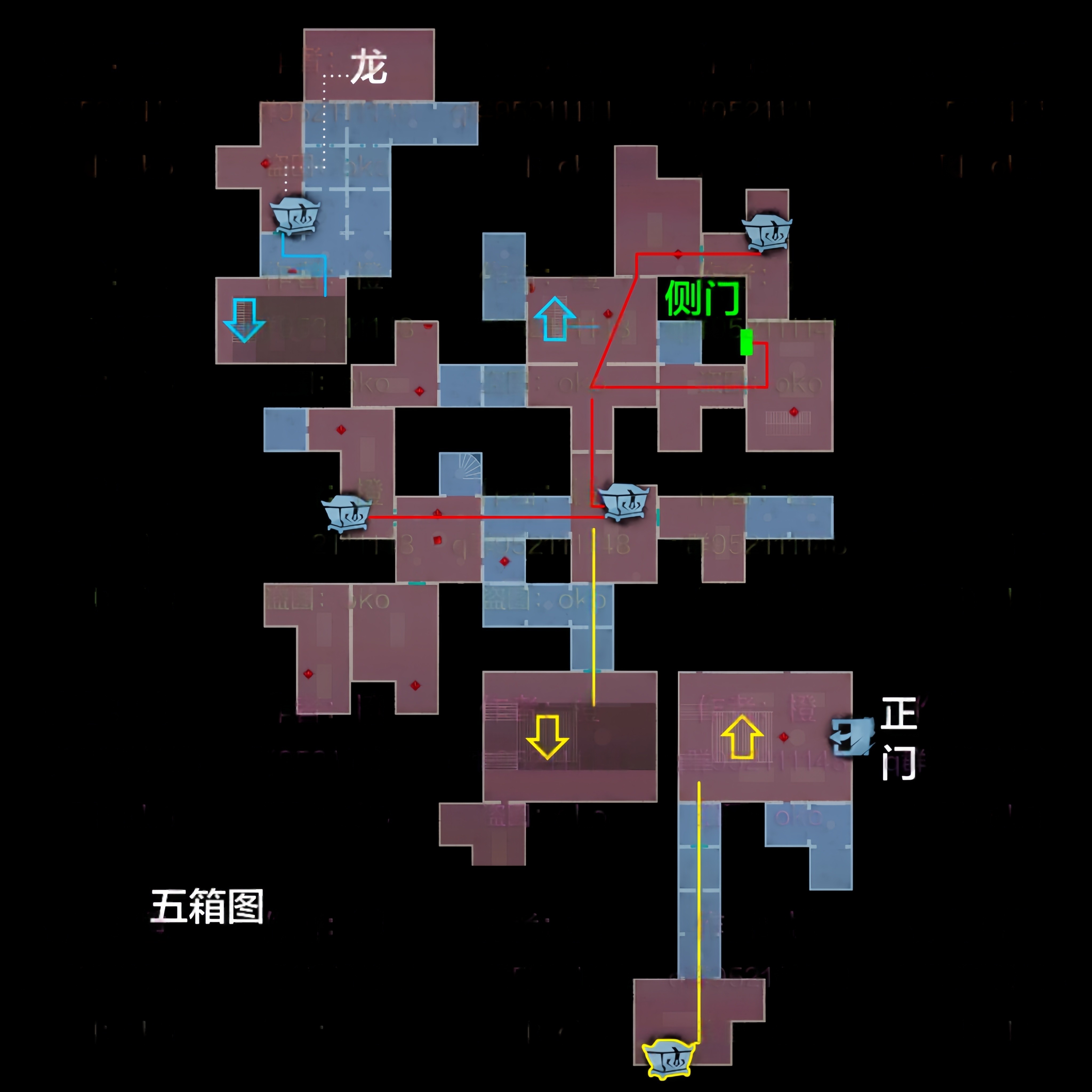 超自然行动组精绝古城极限▌型全地图小抄合集