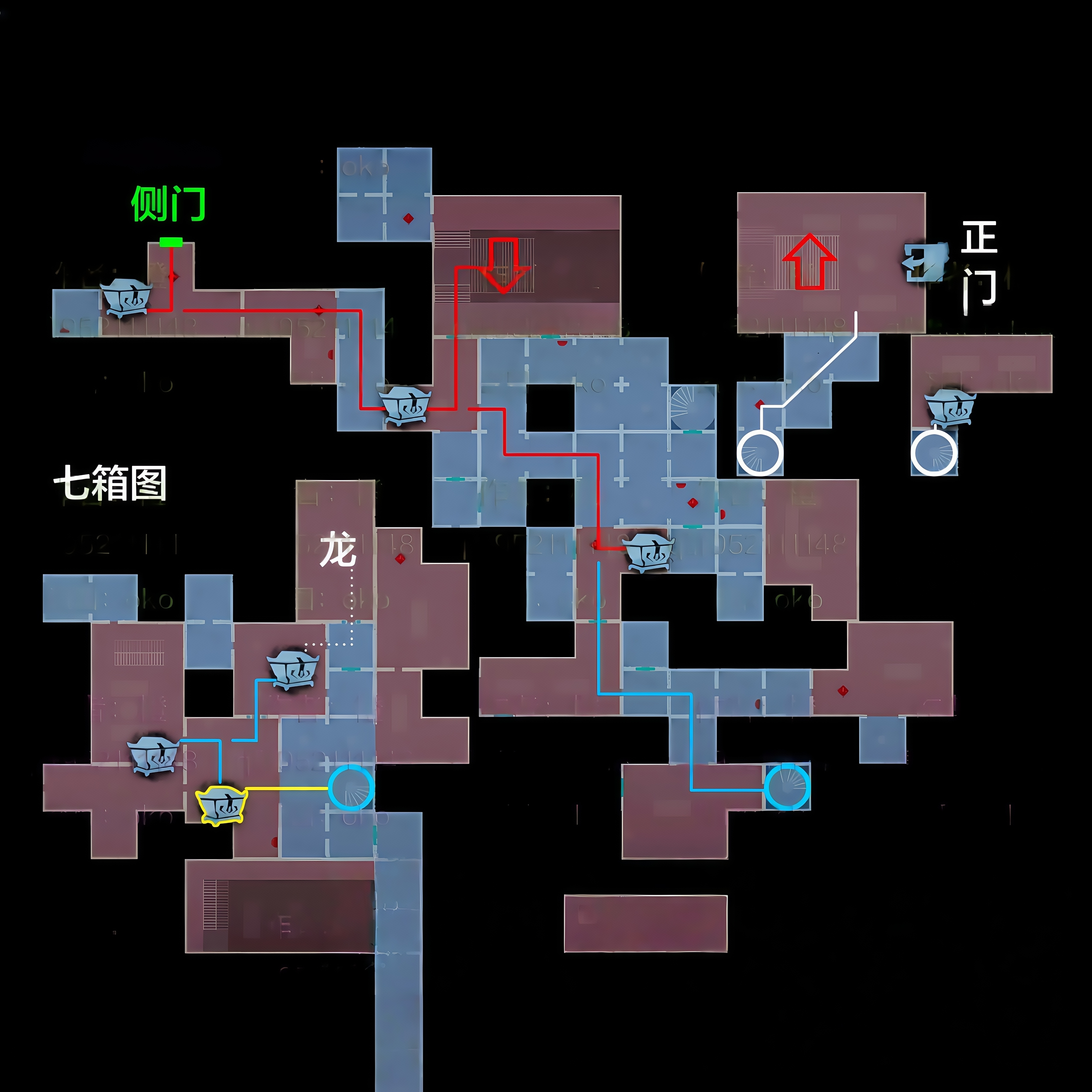 超自然行动组:精绝古城极限┻型地图小抄与形状判读 上 有棺