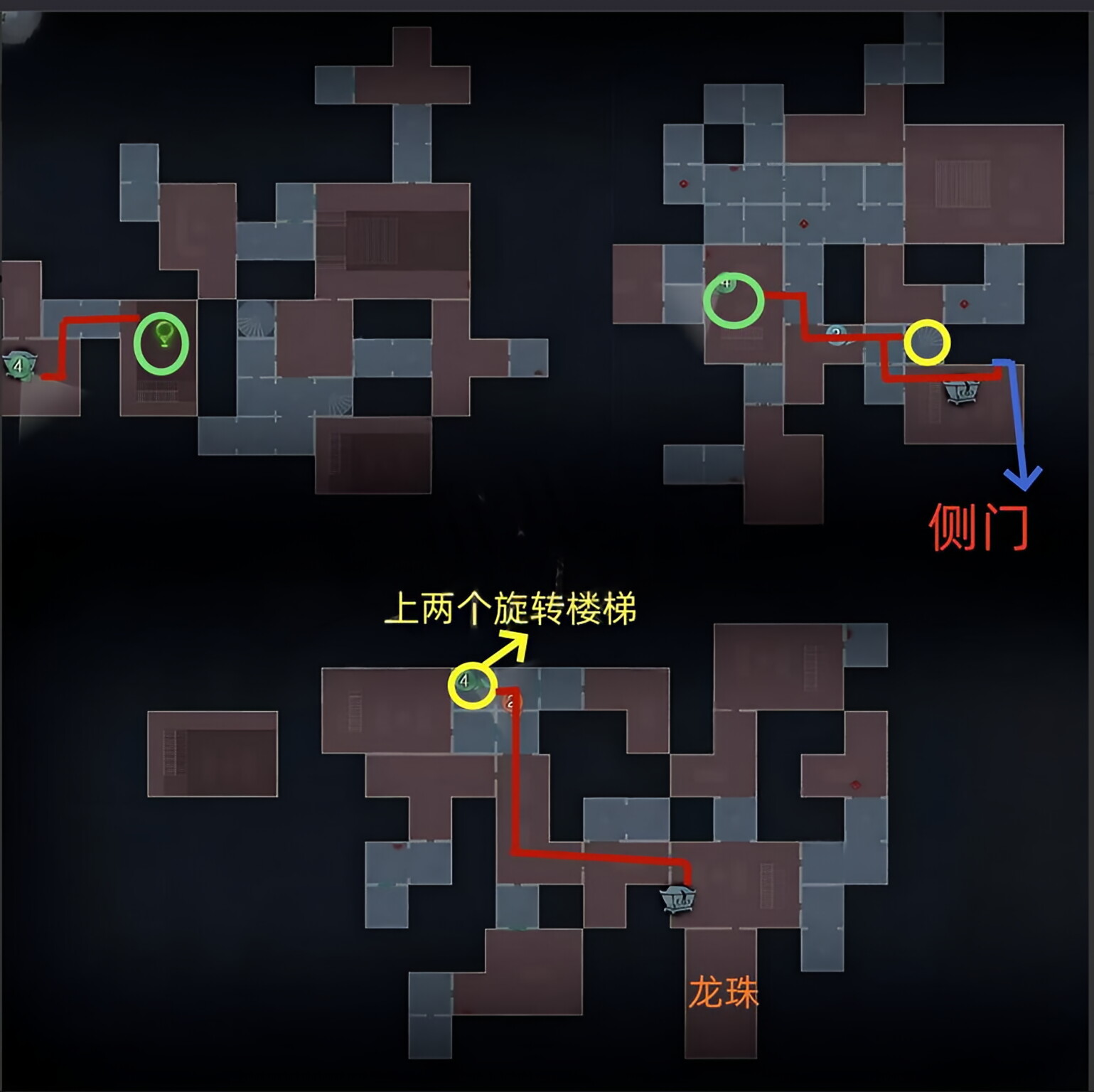 超自然行动组：精绝古城困难▃型地图小抄完整梳理 上右 有棺