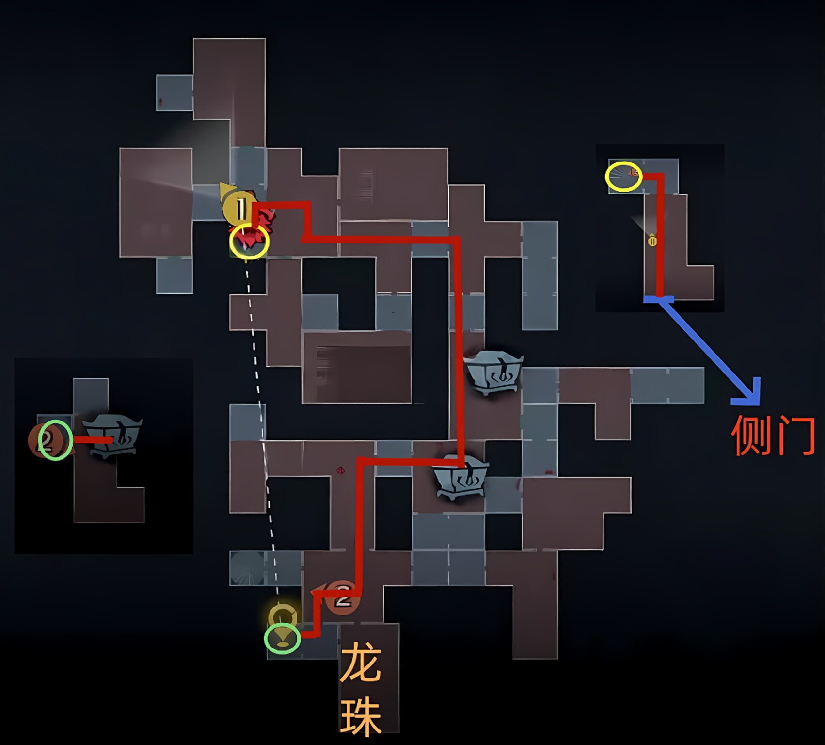 超自然行动组精绝古城困难┗型全地图小抄汇总