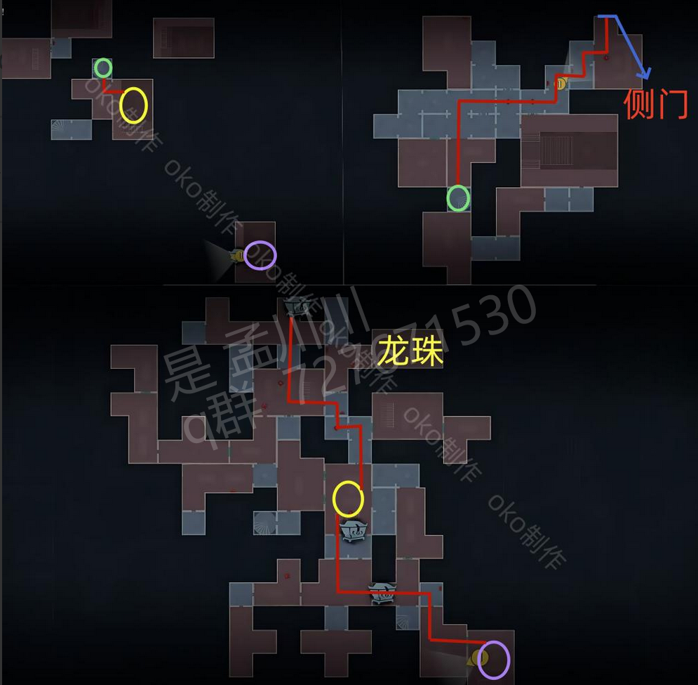 超自然行动组精绝古城困难┗型全地图小抄汇总