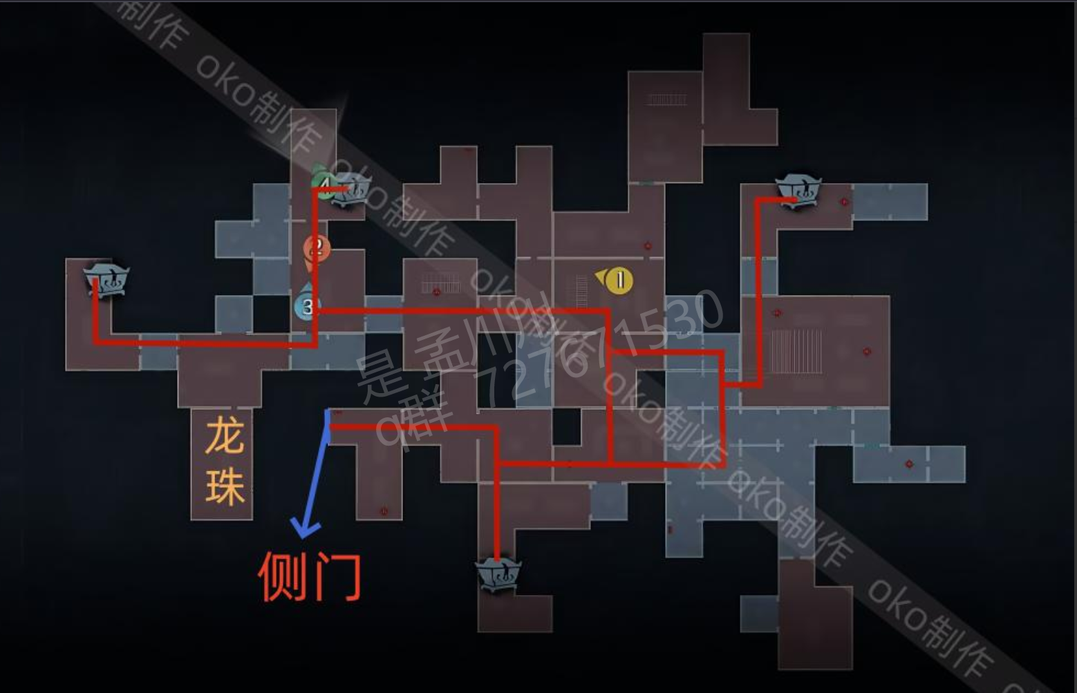 超自然行动组精绝古城困难┓型全地图小抄汇总