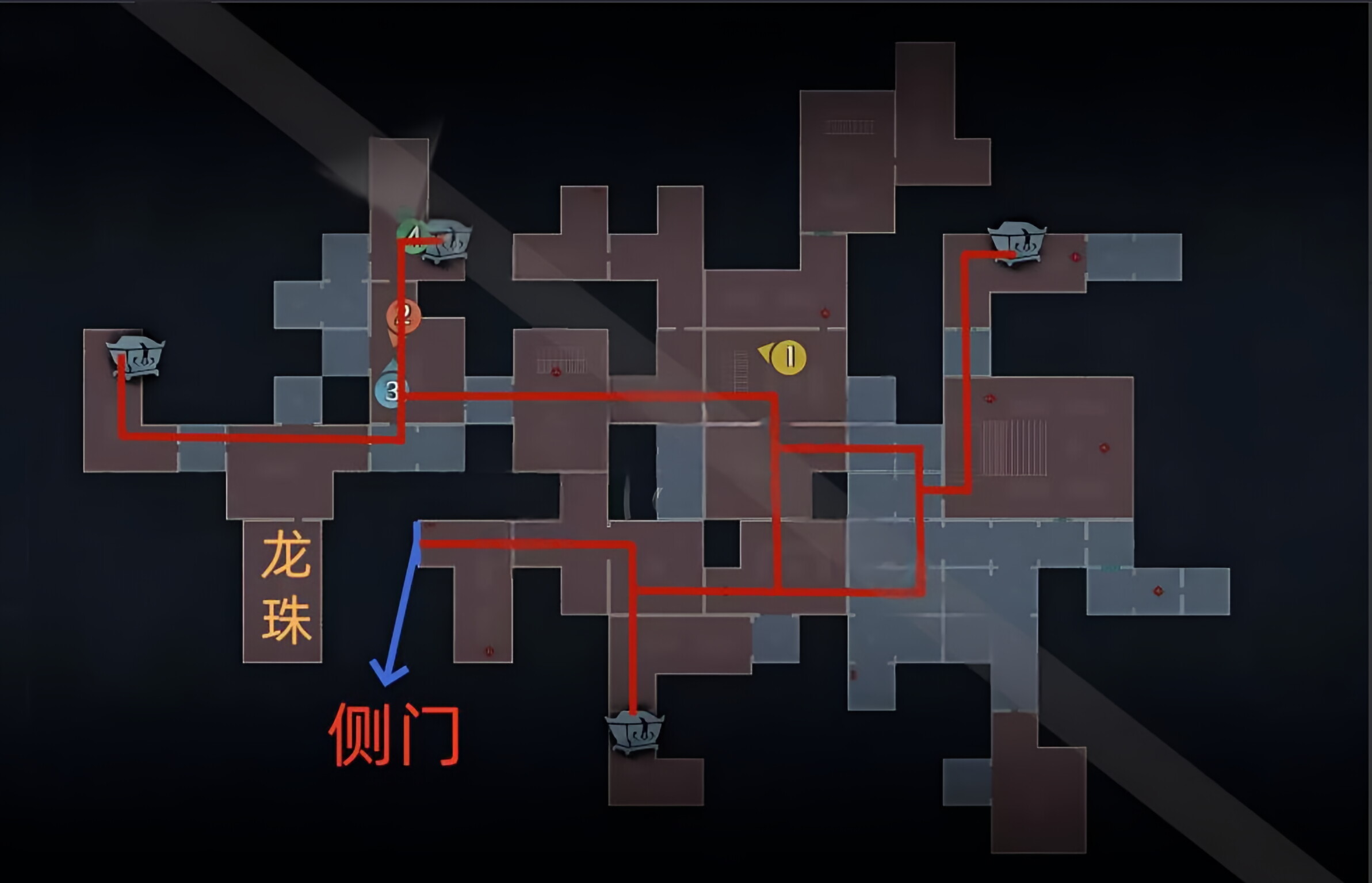 超自然行动组精绝古城困难┓型全地图小抄汇总