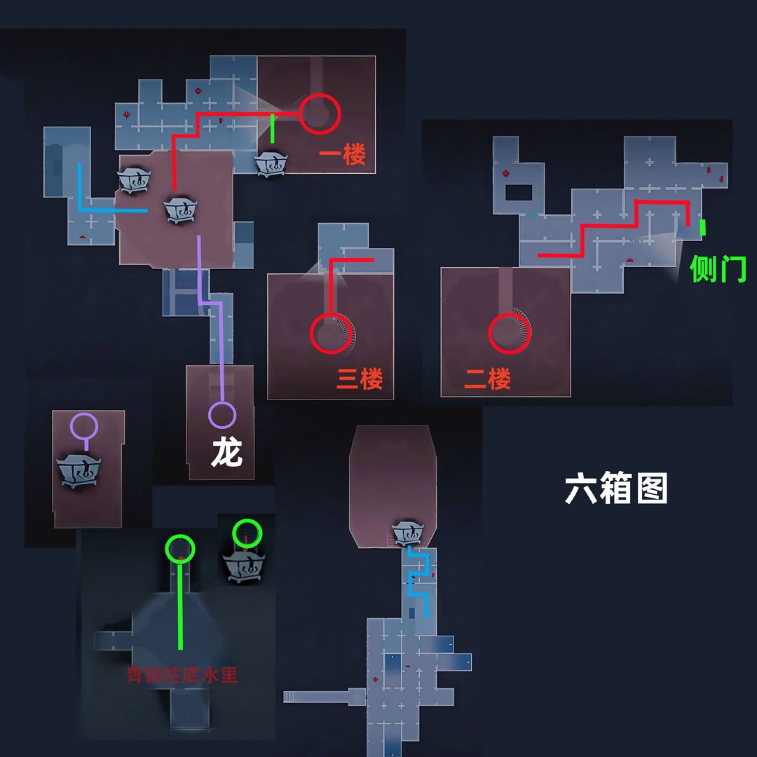 超自然行动组昆仑秘境极限侧门在【右】全地图小抄汇总