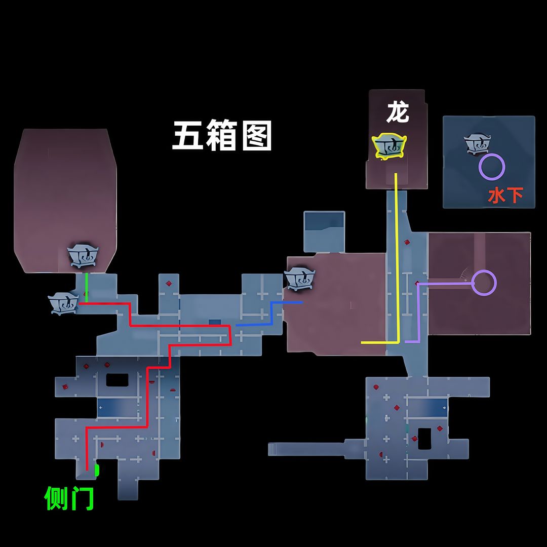 超自然行动组昆仑秘境极限侧门在【右】全地图小抄汇总
