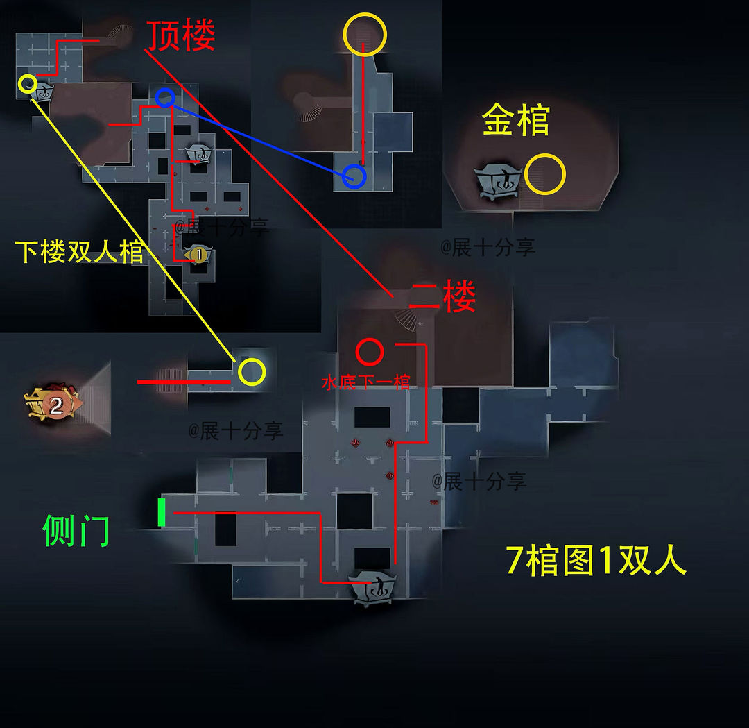 超自然行动组昆仑秘境极限侧门在【左】全地图小抄汇总