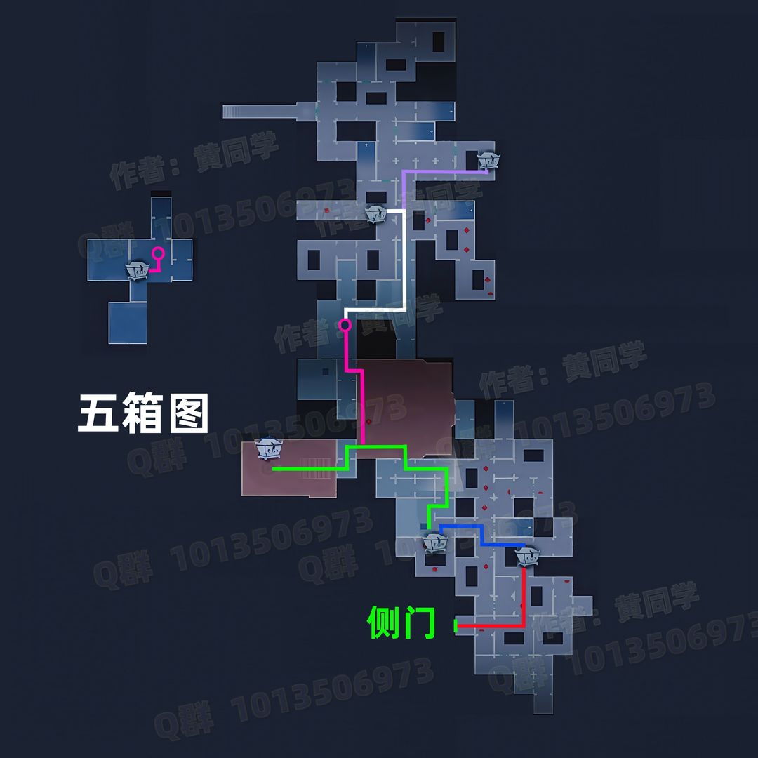 超自然行动组昆仑秘境极限侧门在【左】全地图小抄汇总