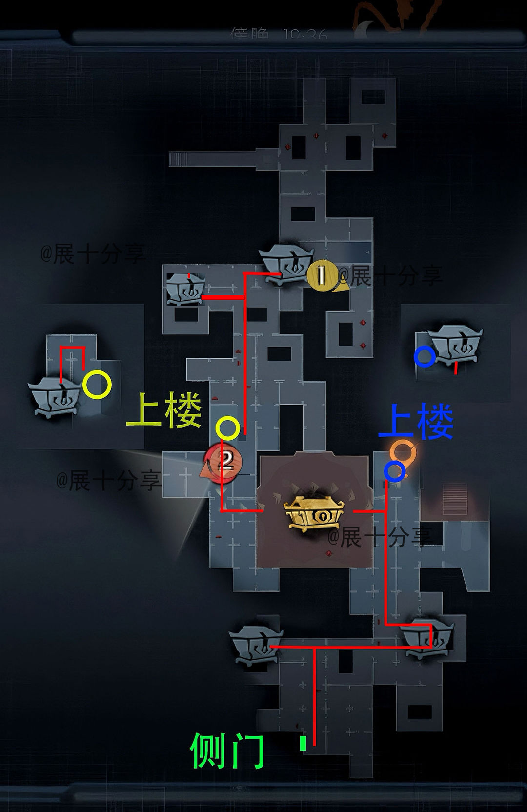 超自然行动组昆仑秘境极限侧门在【左】全地图小抄汇总