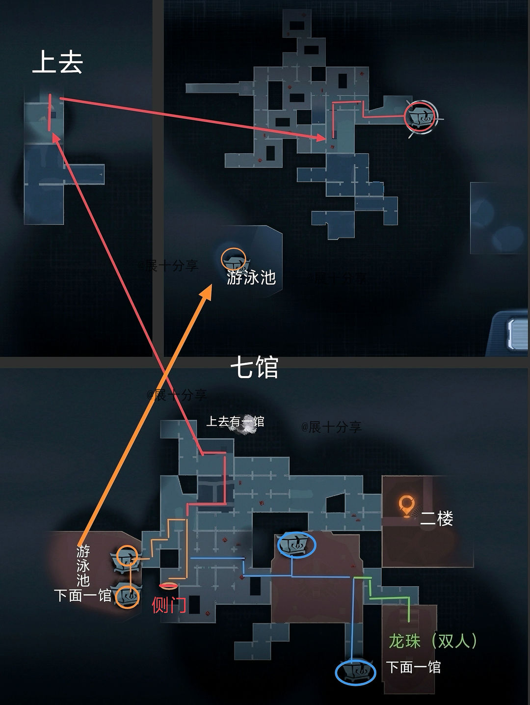 超自然行动组昆仑秘境极限侧门在【下】全地图小抄汇总