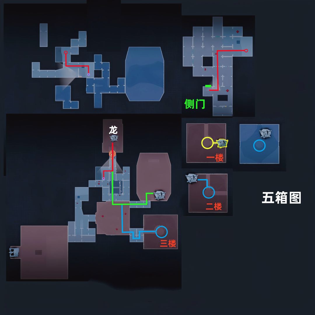 超自然行动组昆仑秘境极限侧门在【上】全地图小抄汇总