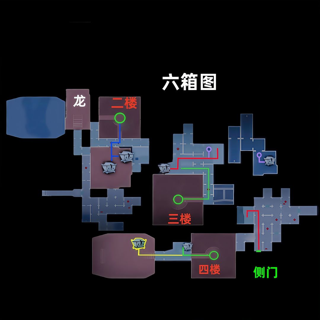 超自然行动组昆仑秘境极限侧门在【下】全地图小抄汇总