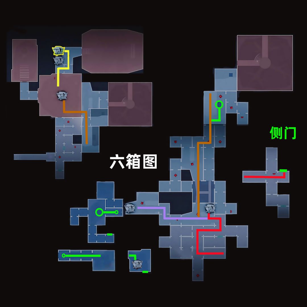 超自然行动组昆仑秘境极限侧门在【上】全地图小抄汇总