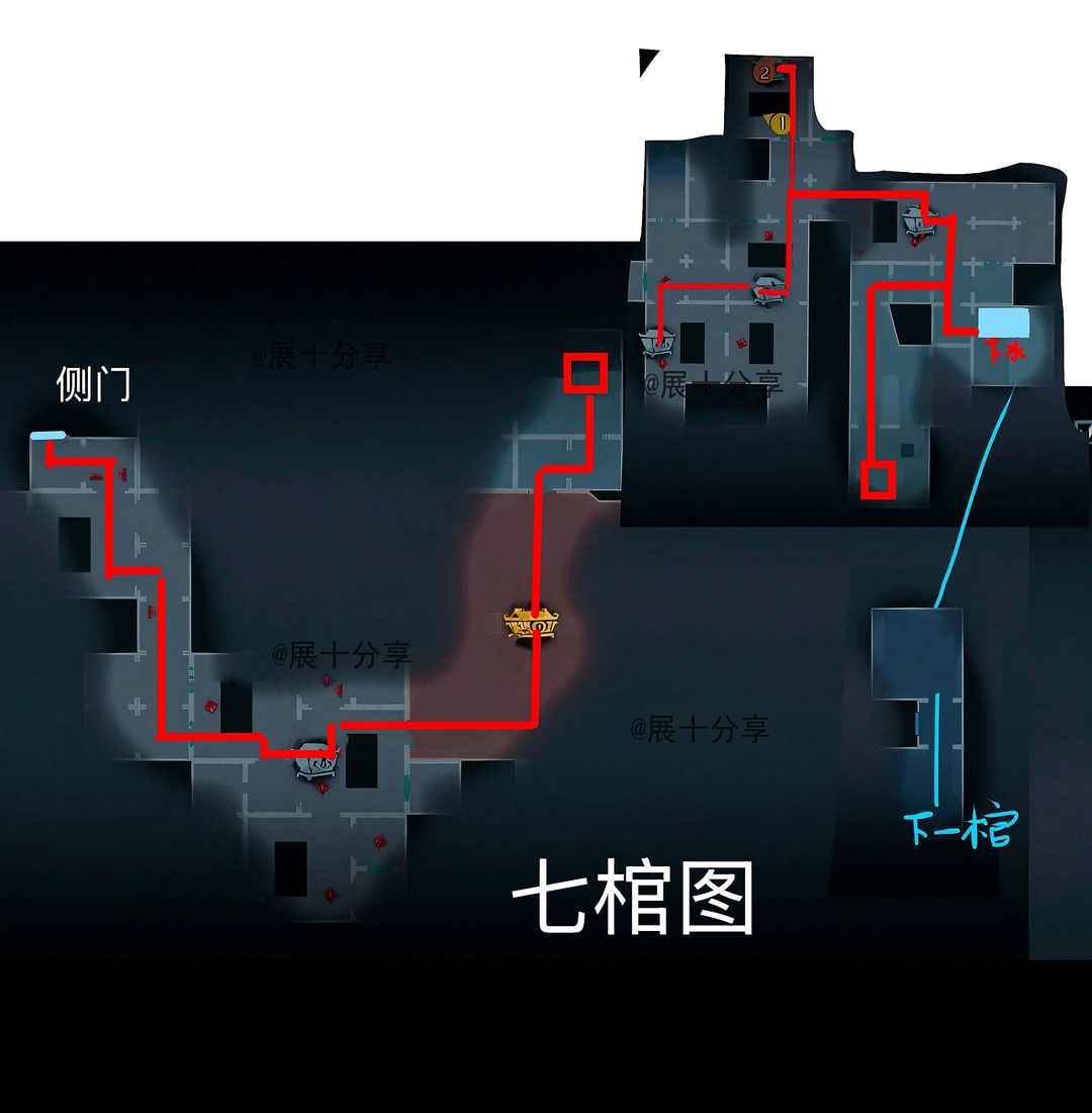 超自然行动组昆仑秘境极限侧门在【上】全地图小抄汇总