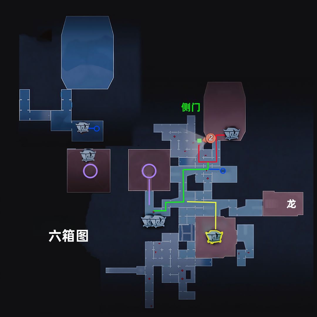 超自然行动组昆仑秘境极限侧门在【上】全地图小抄汇总