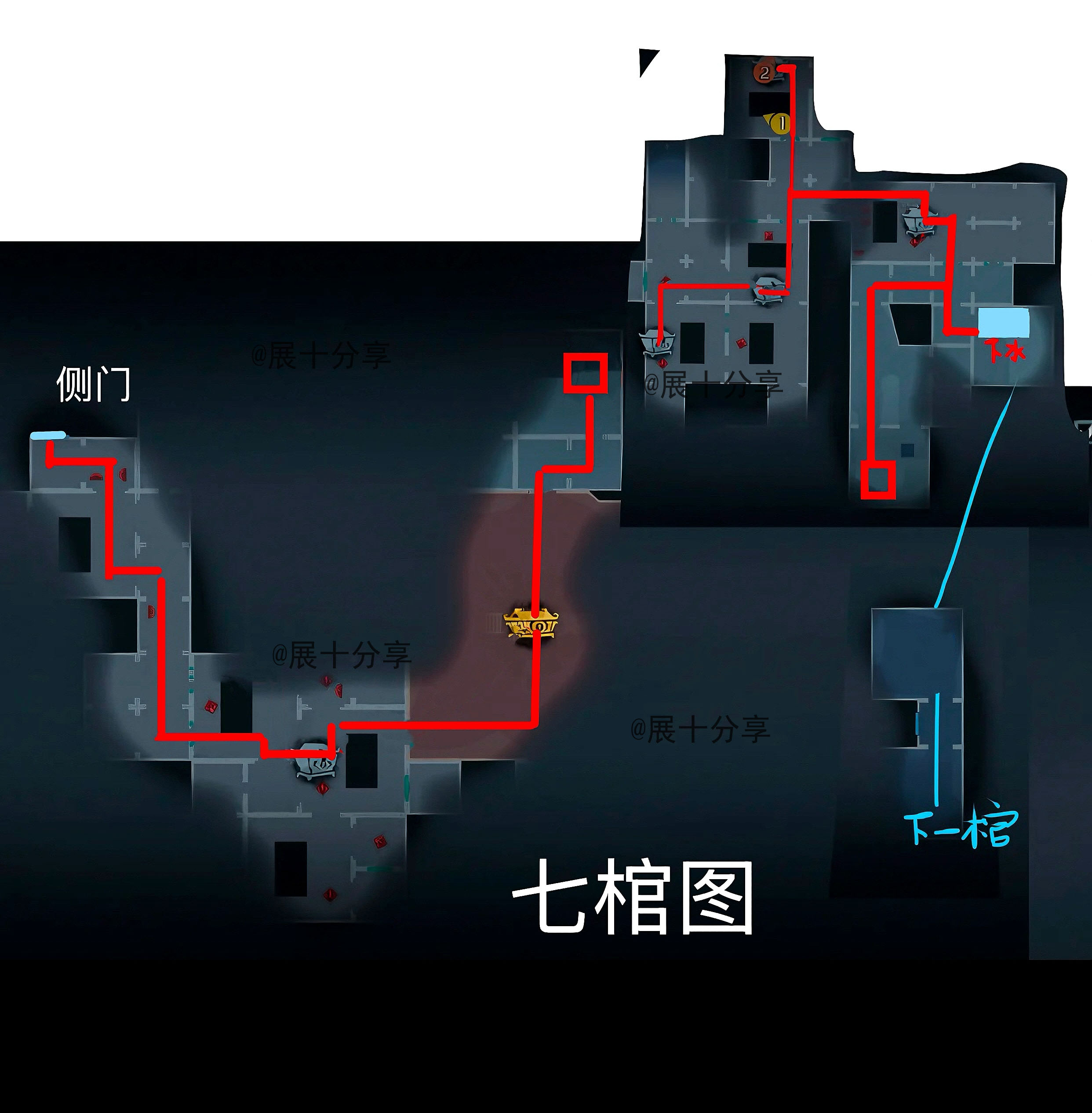 超自然行动组昆仑秘境极限全地图小抄一览
