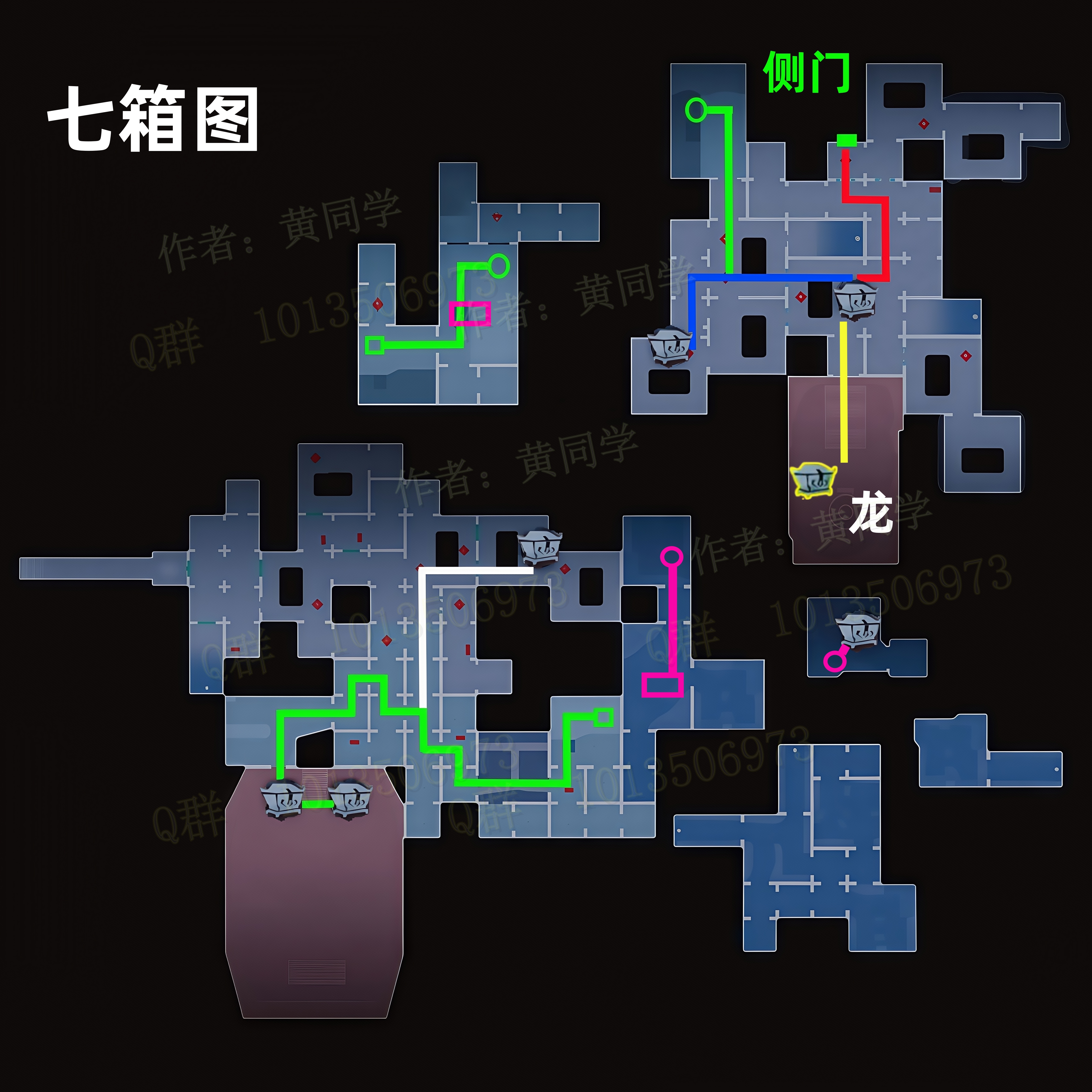 超自然行动组昆仑秘境极限全地图小抄一览