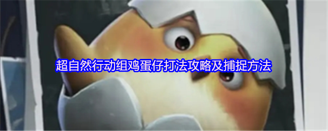 超自然行动组鸡蛋仔打法攻略及捕捉方法详解