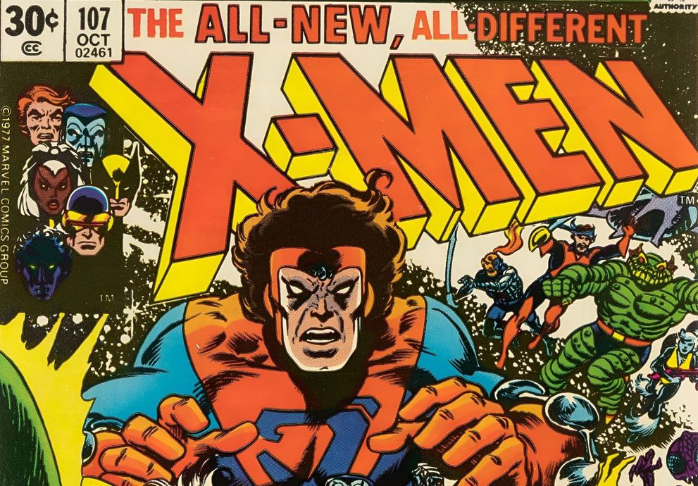 1977年《X战警》第107期漫画