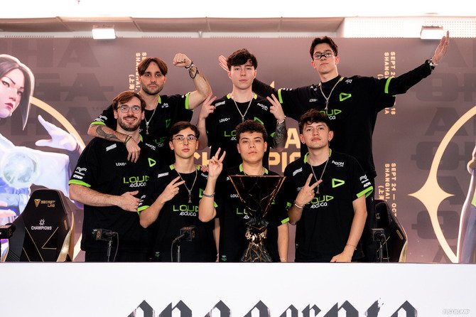 3比1力克Team Vitality LOUD夺得2026《无畏契约》全球冠军