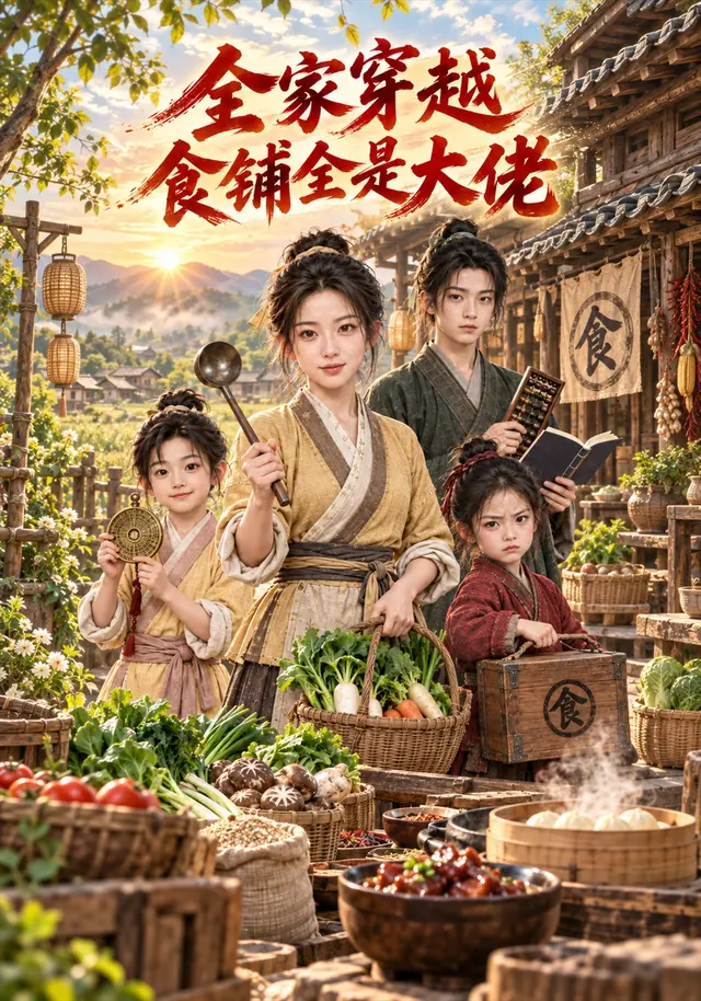 全家穿越食铺全是大佬(240集全)