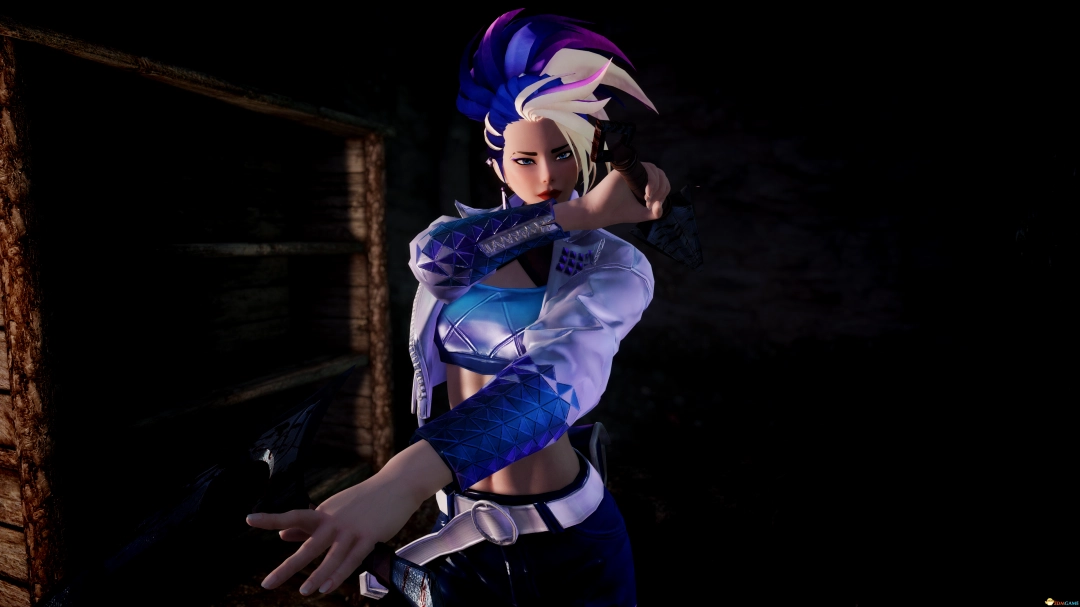 《上古卷轴5:天际重制版》KDA阿卡丽女随从MOD
