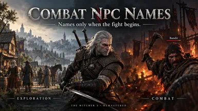 《巫师3：狂猎重制版》战斗外隐藏NPC名字MOD V1.0