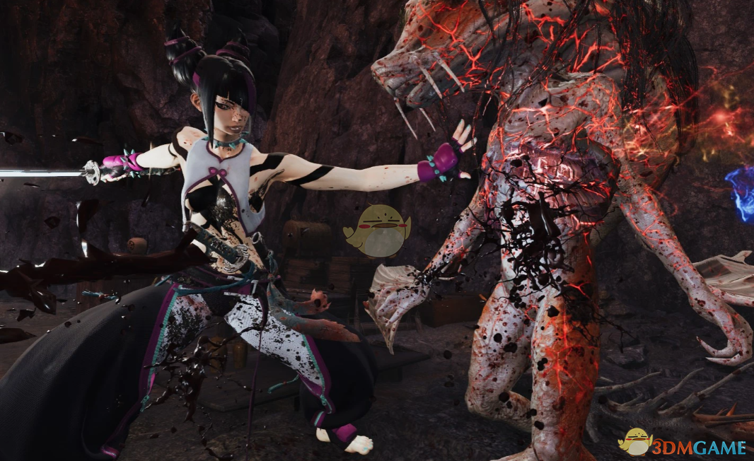 《鬼武者:剑之道》街头霸王6韩蛛俐替换武藏MOD