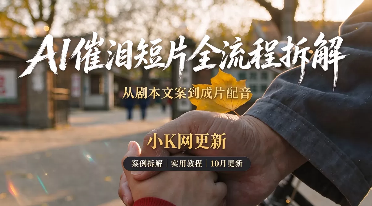 AI热门催泪短片工作流+提示词（Coze）