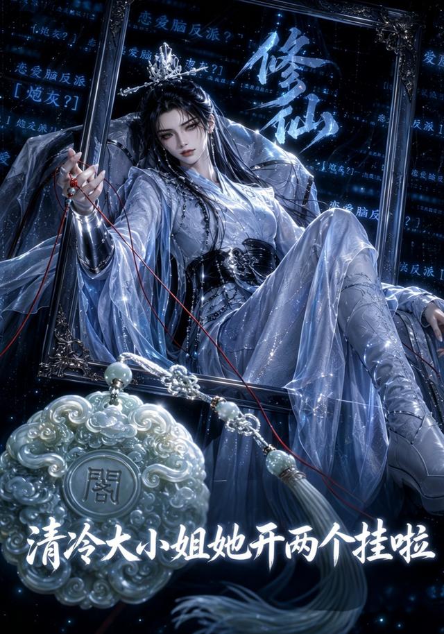 清冷大小姐她开两个挂啦(79集全)AI短剧