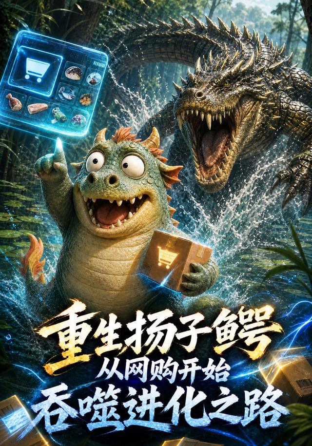 重生扬子鳄:从网购开始吞噬进化之路(222集全)AI短剧