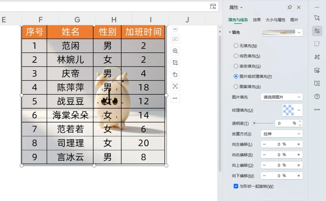 WPS怎么把表格背景打印出来